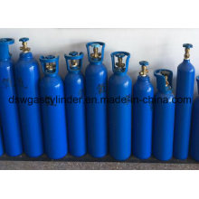 Cilindro de gas de nitrógeno / oxígeno / argón / CO2 / acetileno Sreel 10L sin soldadura